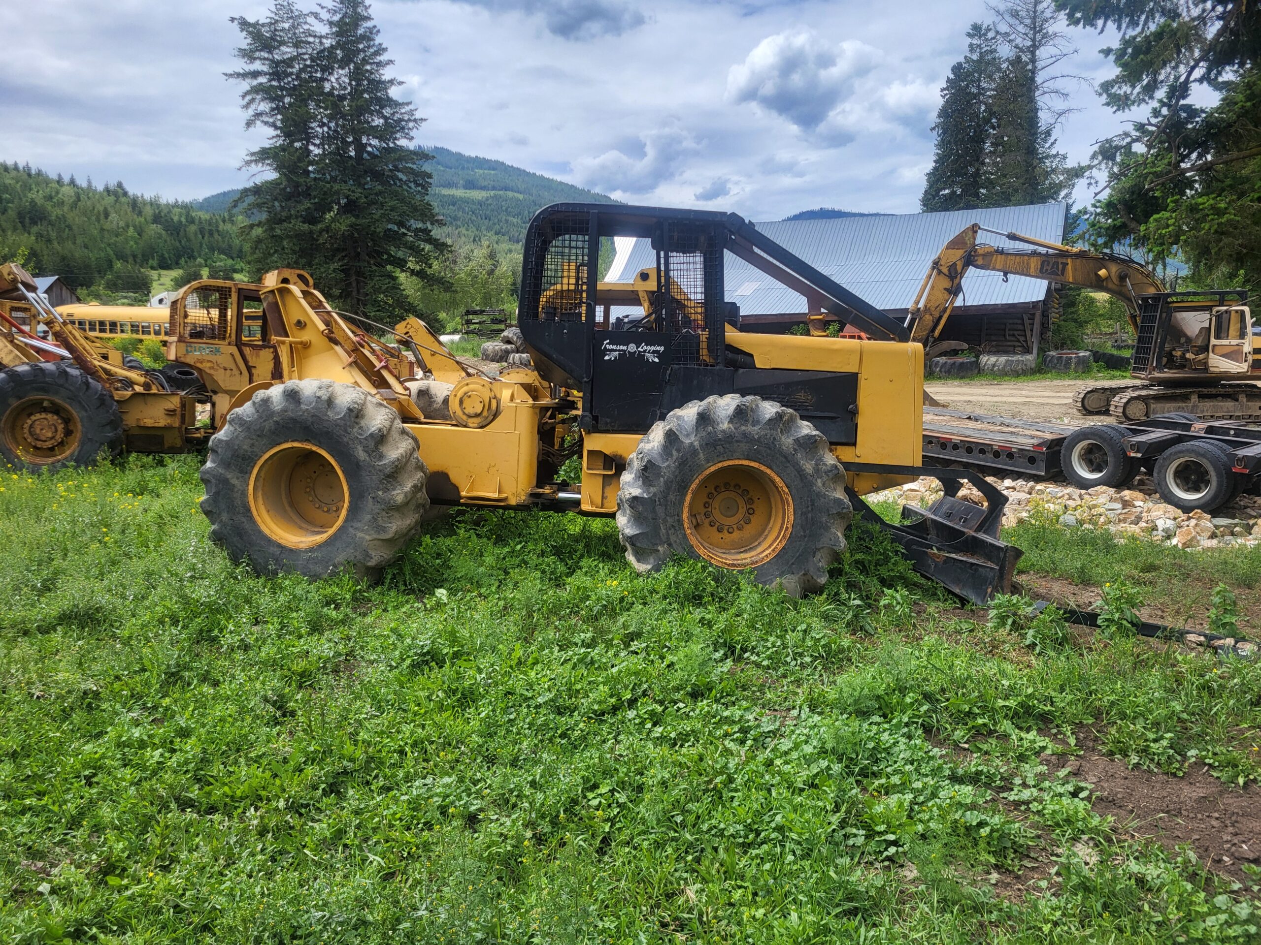John Deere 540B Line Skidder