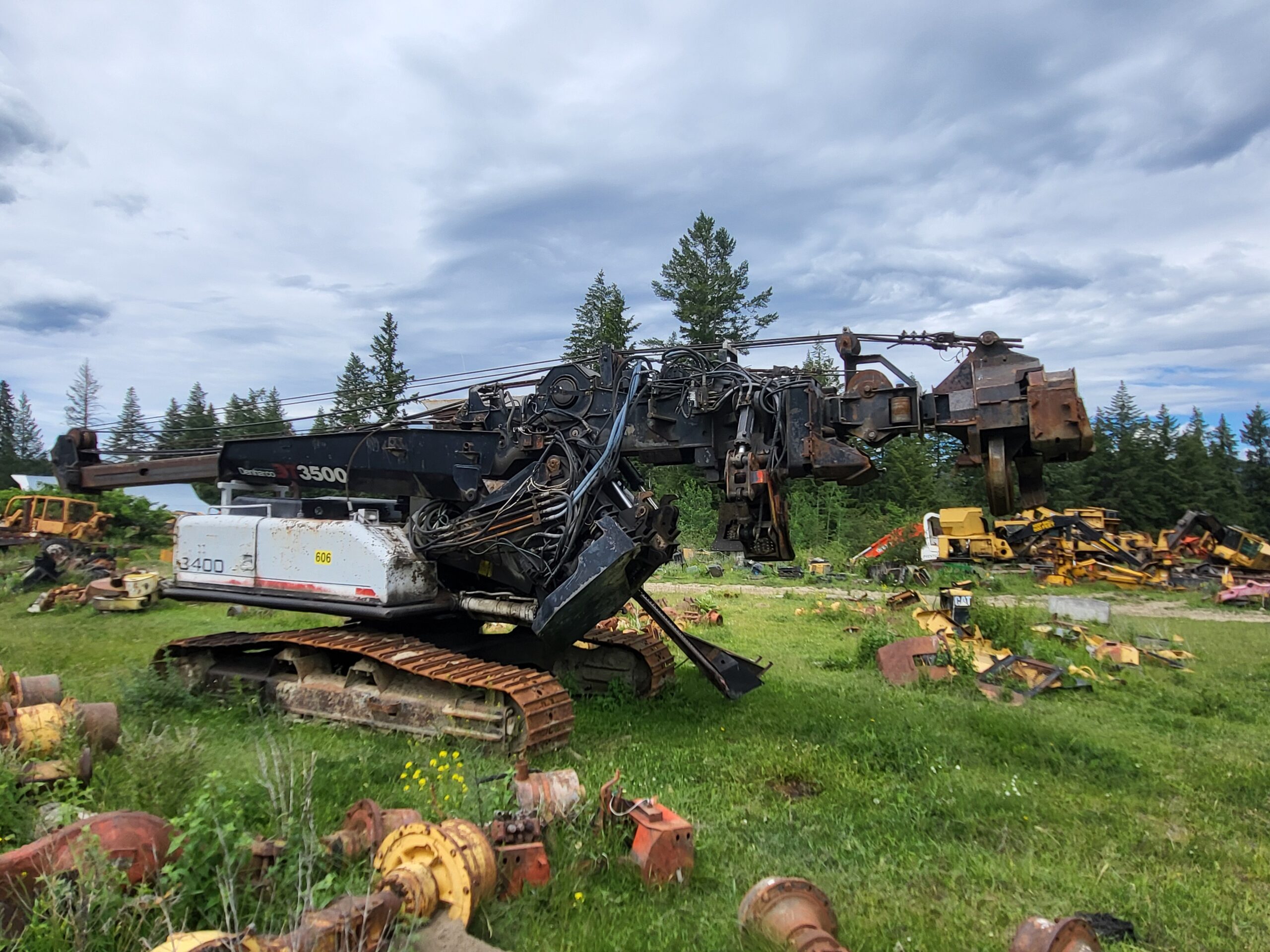 Link-Belt 3400 Excavator Stroker with 3500 Denharco