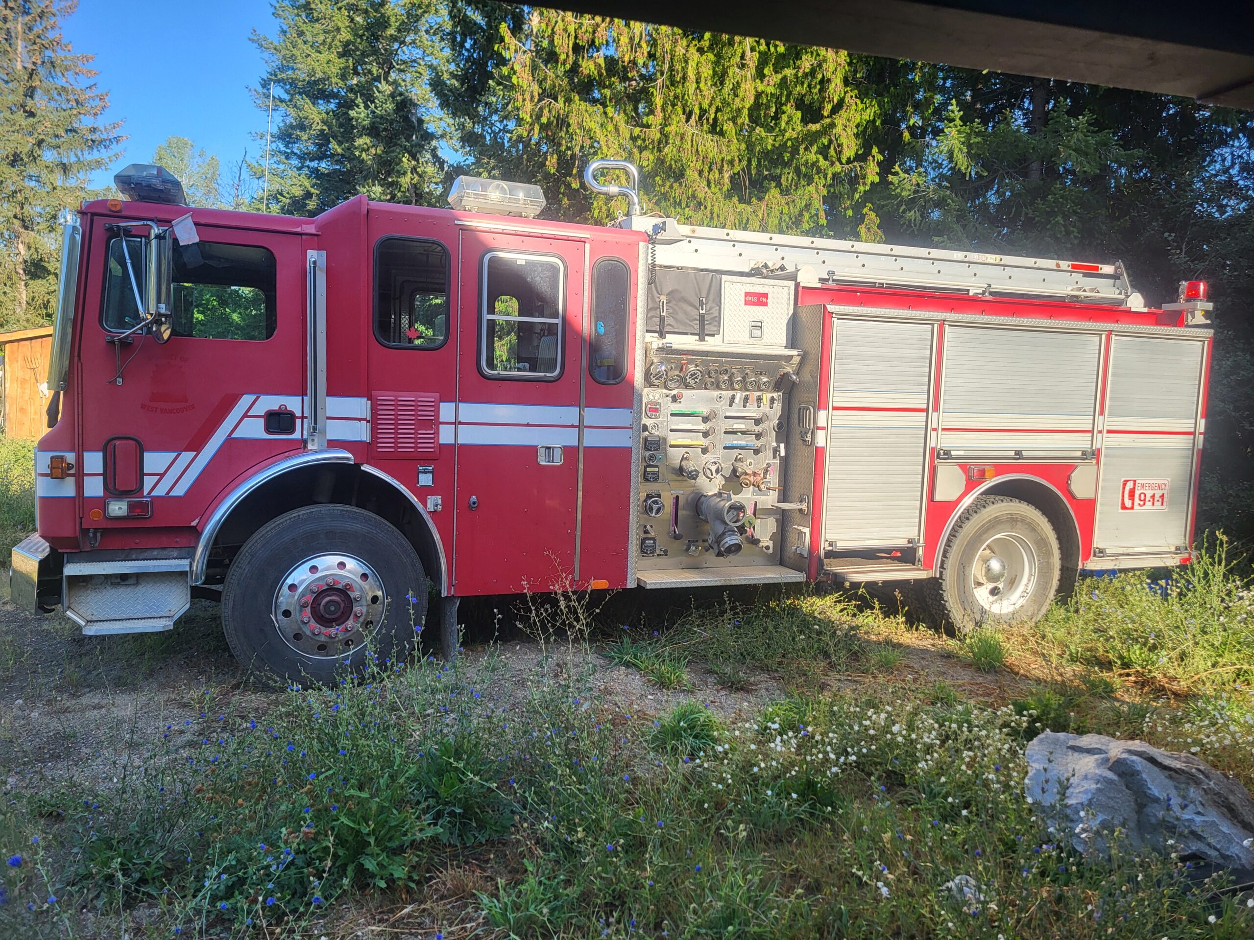 Mack Diesel Fire Truck