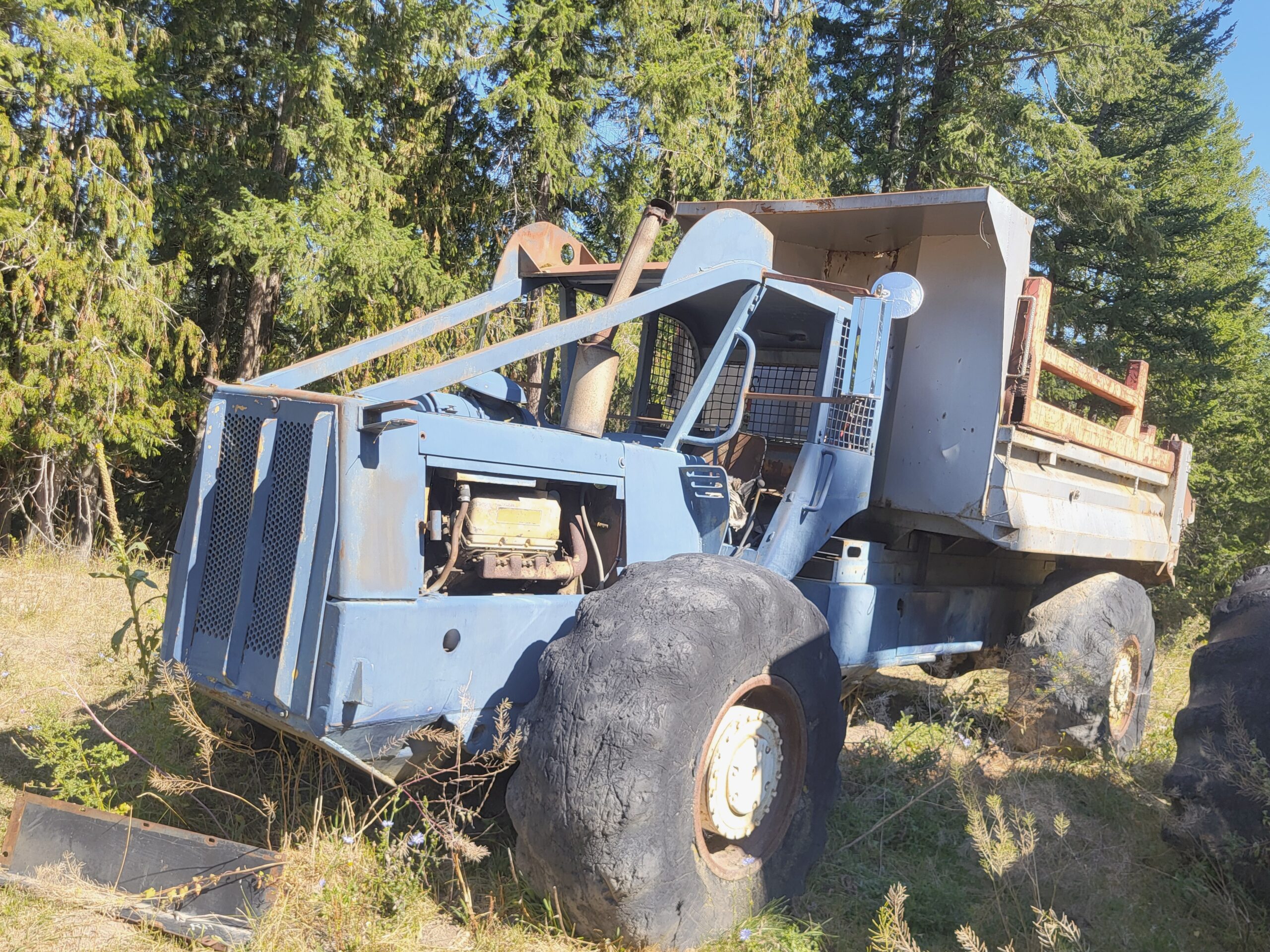 Clark Ranger 667B Skidder Dump Truck
